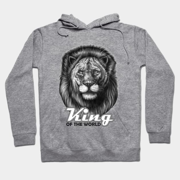 Lion tattoo Hoodie by Lion king of the world